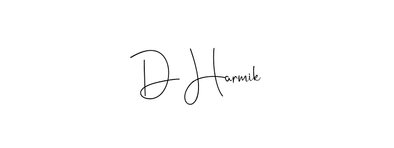 Similarly Andilay-7BmLP is the best handwritten signature design. Signature creator online .You can use it as an online autograph creator for name D Harmik. D Harmik signature style 4 images and pictures png