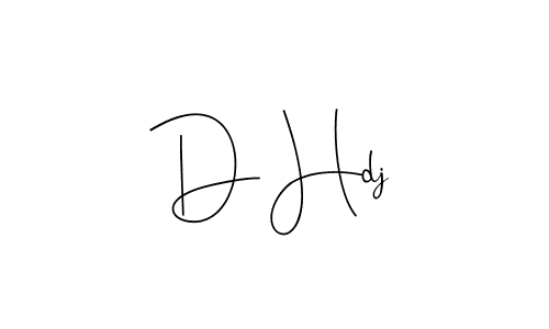 Once you've used our free online signature maker to create your best signature Andilay-7BmLP style, it's time to enjoy all of the benefits that D Hdj name signing documents. D Hdj signature style 4 images and pictures png