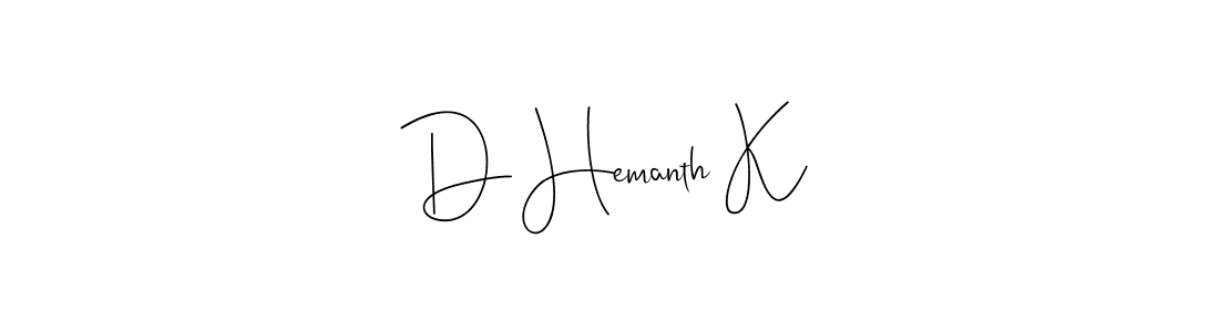 Similarly Andilay-7BmLP is the best handwritten signature design. Signature creator online .You can use it as an online autograph creator for name D Hemanth K. D Hemanth K signature style 4 images and pictures png