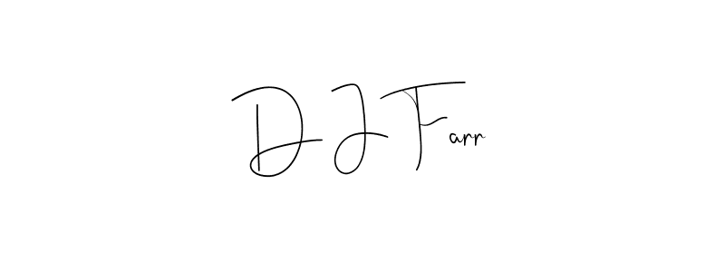 How to Draw D J Farr signature style? Andilay-7BmLP is a latest design signature styles for name D J Farr. D J Farr signature style 4 images and pictures png