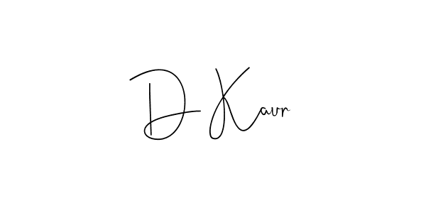 It looks lik you need a new signature style for name D Kaur. Design unique handwritten (Andilay-7BmLP) signature with our free signature maker in just a few clicks. D Kaur signature style 4 images and pictures png