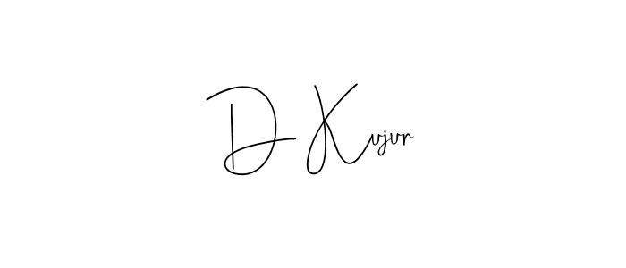 It looks lik you need a new signature style for name D Kujur. Design unique handwritten (Andilay-7BmLP) signature with our free signature maker in just a few clicks. D Kujur signature style 4 images and pictures png