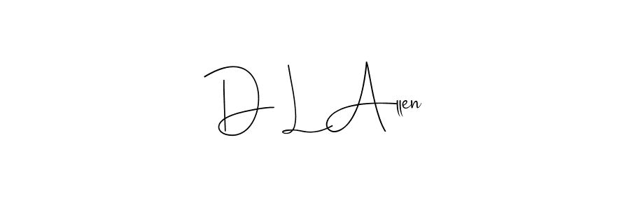 Best and Professional Signature Style for D L Allen. Andilay-7BmLP Best Signature Style Collection. D L Allen signature style 4 images and pictures png