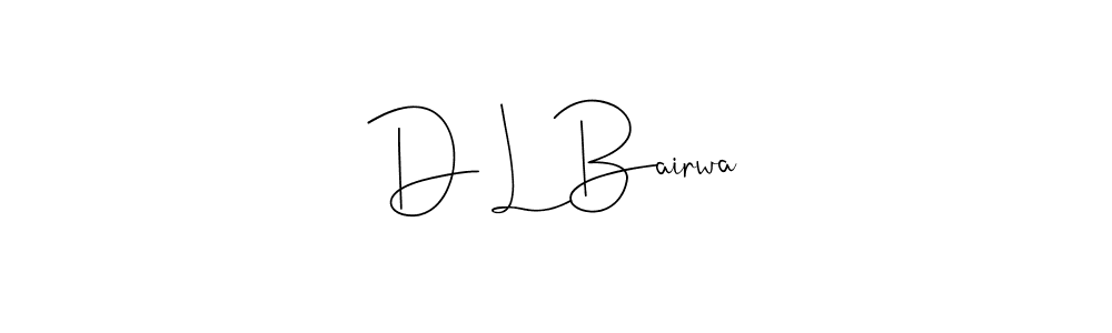 Here are the top 10 professional signature styles for the name D L Bairwa. These are the best autograph styles you can use for your name. D L Bairwa signature style 4 images and pictures png