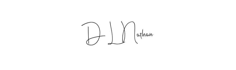 You can use this online signature creator to create a handwritten signature for the name D L Nathan. This is the best online autograph maker. D L Nathan signature style 4 images and pictures png