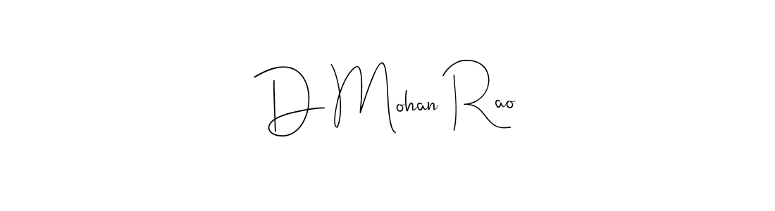 Once you've used our free online signature maker to create your best signature Andilay-7BmLP style, it's time to enjoy all of the benefits that D Mohan Rao name signing documents. D Mohan Rao signature style 4 images and pictures png