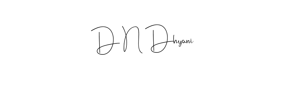 Best and Professional Signature Style for D N Dhyani. Andilay-7BmLP Best Signature Style Collection. D N Dhyani signature style 4 images and pictures png