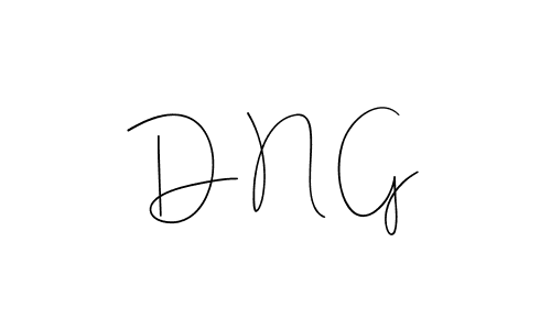 How to make D N G name signature. Use Andilay-7BmLP style for creating short signs online. This is the latest handwritten sign. D N G signature style 4 images and pictures png