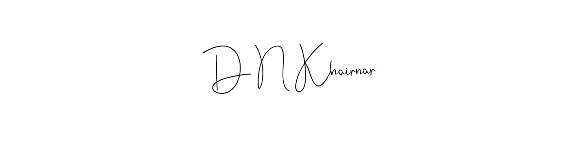Similarly Andilay-7BmLP is the best handwritten signature design. Signature creator online .You can use it as an online autograph creator for name D N Khairnar. D N Khairnar signature style 4 images and pictures png