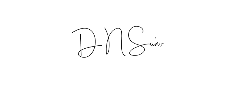Also You can easily find your signature by using the search form. We will create D N Sahu name handwritten signature images for you free of cost using Andilay-7BmLP sign style. D N Sahu signature style 4 images and pictures png