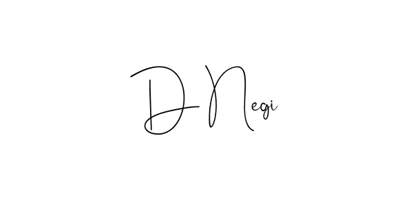 Make a beautiful signature design for name D Negi. Use this online signature maker to create a handwritten signature for free. D Negi signature style 4 images and pictures png