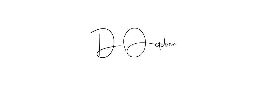 Similarly Andilay-7BmLP is the best handwritten signature design. Signature creator online .You can use it as an online autograph creator for name D October. D October signature style 4 images and pictures png