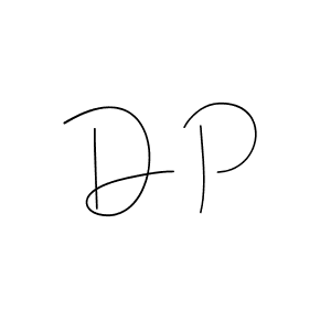 How to make D P signature? Andilay-7BmLP is a professional autograph style. Create handwritten signature for D P name. D P signature style 4 images and pictures png