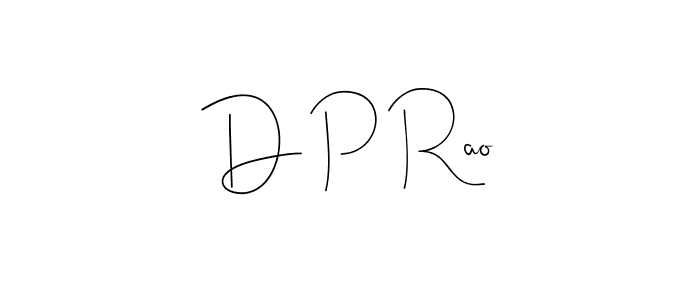 Andilay-7BmLP is a professional signature style that is perfect for those who want to add a touch of class to their signature. It is also a great choice for those who want to make their signature more unique. Get D P Rao name to fancy signature for free. D P Rao signature style 4 images and pictures png