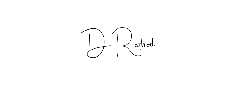 D Rathod stylish signature style. Best Handwritten Sign (Andilay-7BmLP) for my name. Handwritten Signature Collection Ideas for my name D Rathod. D Rathod signature style 4 images and pictures png