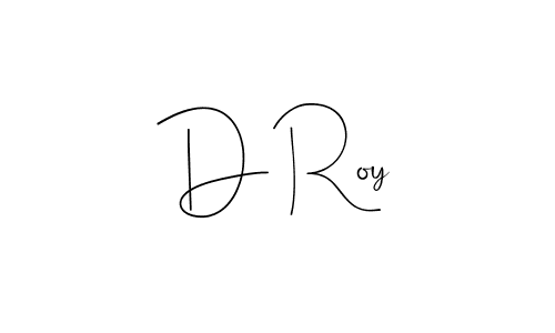 Also You can easily find your signature by using the search form. We will create D Roy name handwritten signature images for you free of cost using Andilay-7BmLP sign style. D Roy signature style 4 images and pictures png