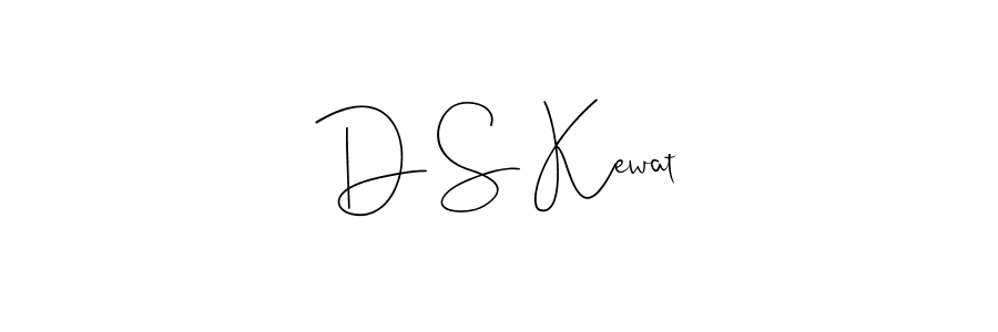 Use a signature maker to create a handwritten signature online. With this signature software, you can design (Andilay-7BmLP) your own signature for name D S Kewat. D S Kewat signature style 4 images and pictures png