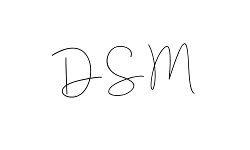 Use a signature maker to create a handwritten signature online. With this signature software, you can design (Andilay-7BmLP) your own signature for name D S M. D S M signature style 4 images and pictures png