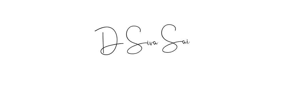 D Siva Sai stylish signature style. Best Handwritten Sign (Andilay-7BmLP) for my name. Handwritten Signature Collection Ideas for my name D Siva Sai. D Siva Sai signature style 4 images and pictures png