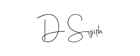 Andilay-7BmLP is a professional signature style that is perfect for those who want to add a touch of class to their signature. Get D Sujith name fancy signature for free. D Sujith signature style 4 images and pictures png