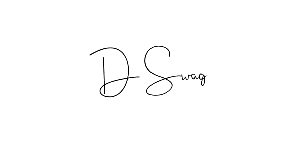 The best way (Andilay-7BmLP) to make a short signature is to pick only two or three words in your name. The name D Swag include a total of six letters. For converting this name. D Swag signature style 4 images and pictures png