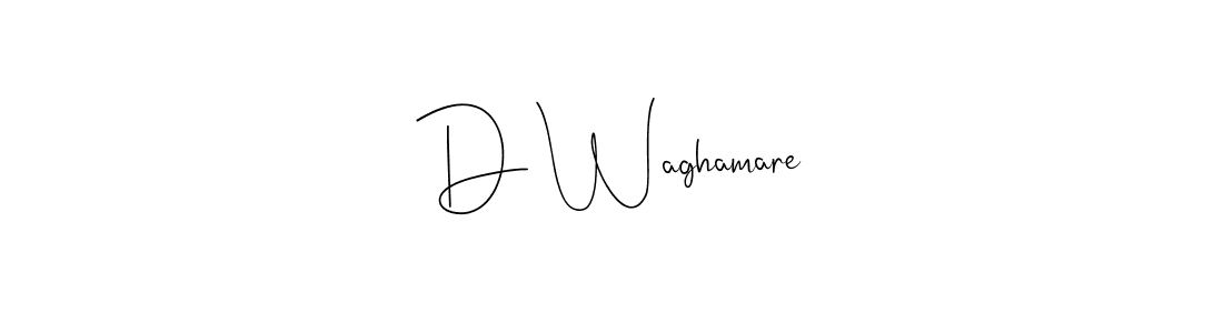 Here are the top 10 professional signature styles for the name D Waghamare. These are the best autograph styles you can use for your name. D Waghamare signature style 4 images and pictures png