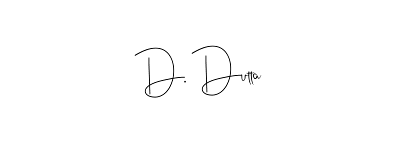 D. Dutta stylish signature style. Best Handwritten Sign (Andilay-7BmLP) for my name. Handwritten Signature Collection Ideas for my name D. Dutta. D. Dutta signature style 4 images and pictures png