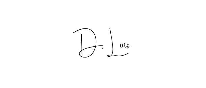 How to Draw D. Luis signature style? Andilay-7BmLP is a latest design signature styles for name D. Luis. D. Luis signature style 4 images and pictures png