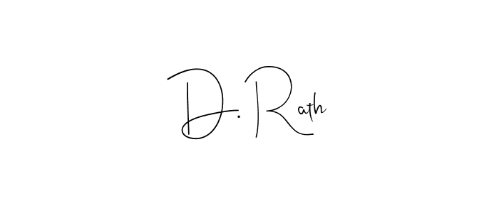 Make a beautiful signature design for name D. Rath. Use this online signature maker to create a handwritten signature for free. D. Rath signature style 4 images and pictures png
