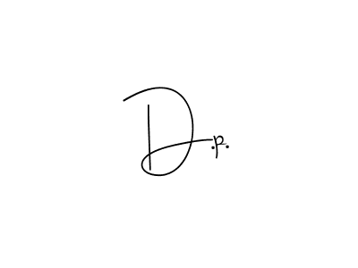 You should practise on your own different ways (Andilay-7BmLP) to write your name (D.p.) in signature. don't let someone else do it for you. D.p. signature style 4 images and pictures png