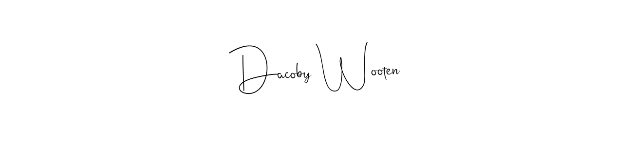 This is the best signature style for the Dacoby Wooten name. Also you like these signature font (Andilay-7BmLP). Mix name signature. Dacoby Wooten signature style 4 images and pictures png