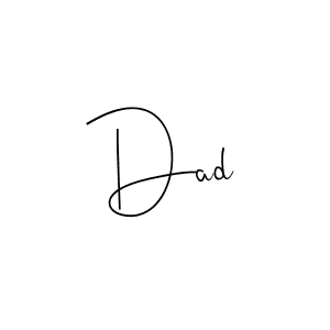 Also we have Dad name is the best signature style. Create professional handwritten signature collection using Andilay-7BmLP autograph style. Dad signature style 4 images and pictures png