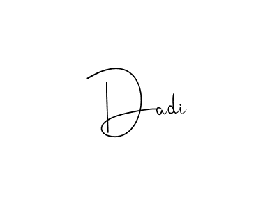 You can use this online signature creator to create a handwritten signature for the name Dadi. This is the best online autograph maker. Dadi signature style 4 images and pictures png