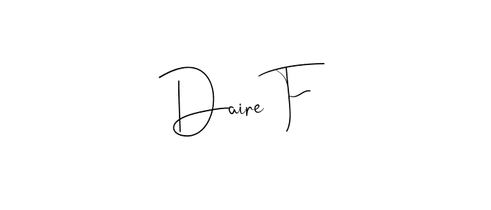 How to Draw Daire F signature style? Andilay-7BmLP is a latest design signature styles for name Daire F. Daire F signature style 4 images and pictures png
