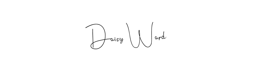 Also You can easily find your signature by using the search form. We will create Daisy Ward name handwritten signature images for you free of cost using Andilay-7BmLP sign style. Daisy Ward signature style 4 images and pictures png