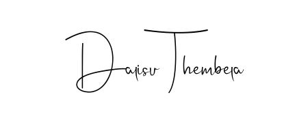 Give your name Dalisu Thembela an exquisite flair with the Andilay-7BmLP script font. Ideal for contracts, resumes, and formal letterheads. Dalisu Thembela signature style 4 images and pictures png