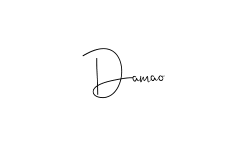 Also we have Damao name is the best signature style. Create professional handwritten signature collection using Andilay-7BmLP autograph style. Damao signature style 4 images and pictures png
