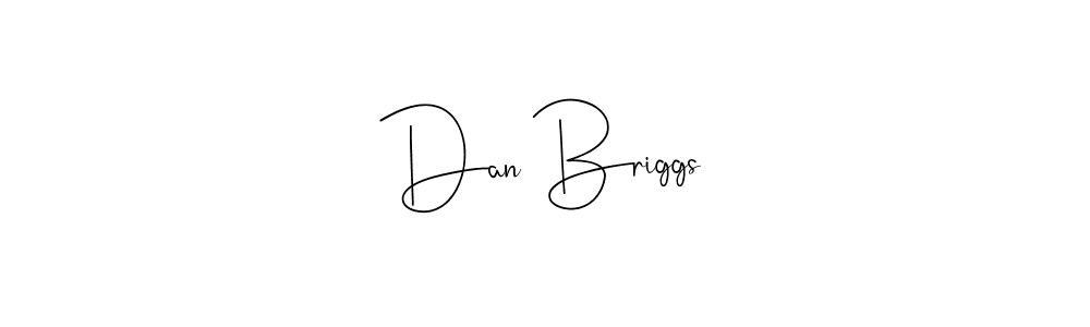 Use a signature maker to create a handwritten signature online. With this signature software, you can design (Andilay-7BmLP) your own signature for name Dan Briggs. Dan Briggs signature style 4 images and pictures png