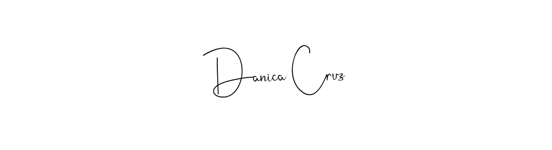 Andilay-7BmLP is a professional signature style that is perfect for those who want to add a touch of class to their signature. It is also a great choice for those who want to make their signature more unique. Get Danica Cruz name to fancy signature for free. Danica Cruz signature style 4 images and pictures png