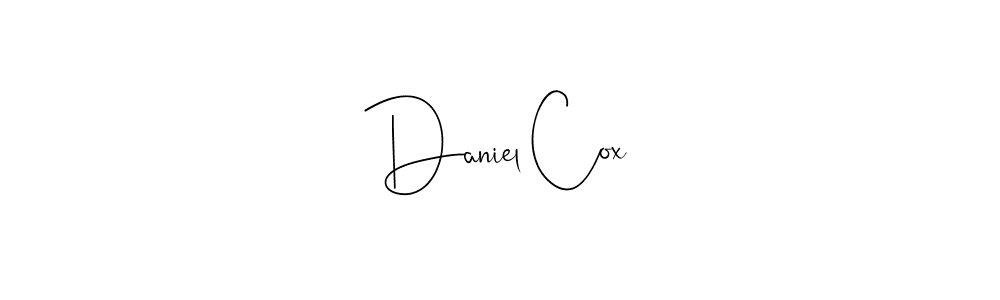 Also You can easily find your signature by using the search form. We will create Daniel Cox name handwritten signature images for you free of cost using Andilay-7BmLP sign style. Daniel Cox signature style 4 images and pictures png