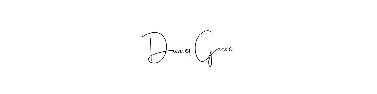 How to make Daniel Gecse signature? Andilay-7BmLP is a professional autograph style. Create handwritten signature for Daniel Gecse name. Daniel Gecse signature style 4 images and pictures png