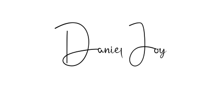 A modern signature idea for name Daniel Joy using Andilay-7BmLP font. Clean strokes and elegant curves make it stand out instantly. Daniel Joy signature style 4 images and pictures png