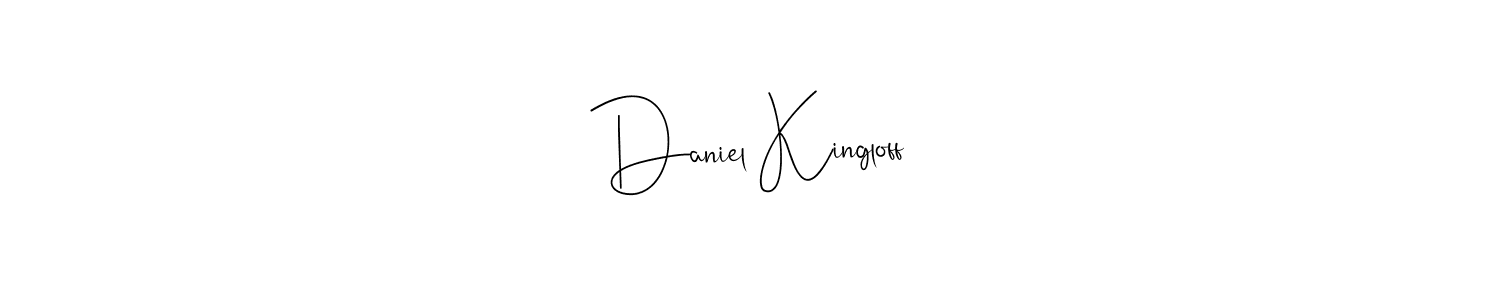 See photos of Daniel Kingloff official signature by Spectra . Check more albums & portfolios. Read reviews & check more about Andilay-7BmLP font. Daniel Kingloff signature style 4 images and pictures png