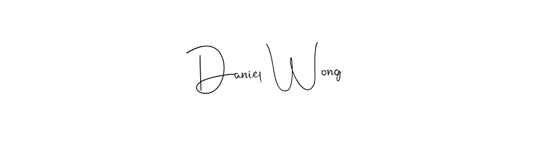 Also we have Daniel Wong name is the best signature style. Create professional handwritten signature collection using Andilay-7BmLP autograph style. Daniel Wong signature style 4 images and pictures png