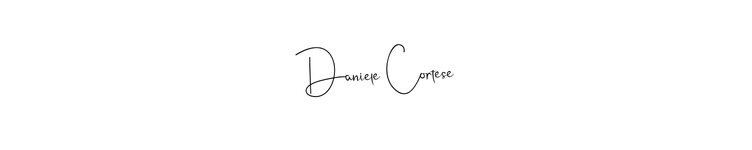 How to Draw Daniele Cortese signature style? Andilay-7BmLP is a latest design signature styles for name Daniele Cortese. Daniele Cortese signature style 4 images and pictures png