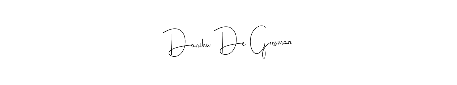 Make a short Danika De Guzman signature style. Manage your documents anywhere anytime using Andilay-7BmLP. Create and add eSignatures, submit forms, share and send files easily. Danika De Guzman signature style 4 images and pictures png
