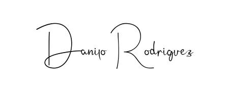 A classic penmanship look for Danilo Rodriguez. The Andilay-7BmLP font brings timeless elegance and confidence to every signed document. Danilo Rodriguez signature style 4 images and pictures png
