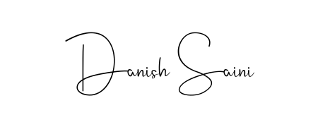 Create an unforgettable impression when signing with Danish Saini name styled in Andilay-7BmLP typography. 100% free online generator. Danish Saini signature style 4 images and pictures png