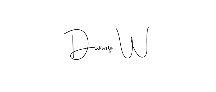 Once you've used our free online signature maker to create your best signature Andilay-7BmLP style, it's time to enjoy all of the benefits that Danny W name signing documents. Danny W signature style 4 images and pictures png