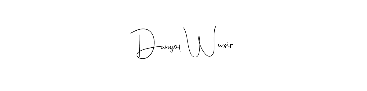 This is the best signature style for the Danyal Wazir name. Also you like these signature font (Andilay-7BmLP). Mix name signature. Danyal Wazir signature style 4 images and pictures png